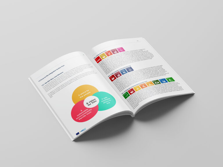 Government Report Brochure Design