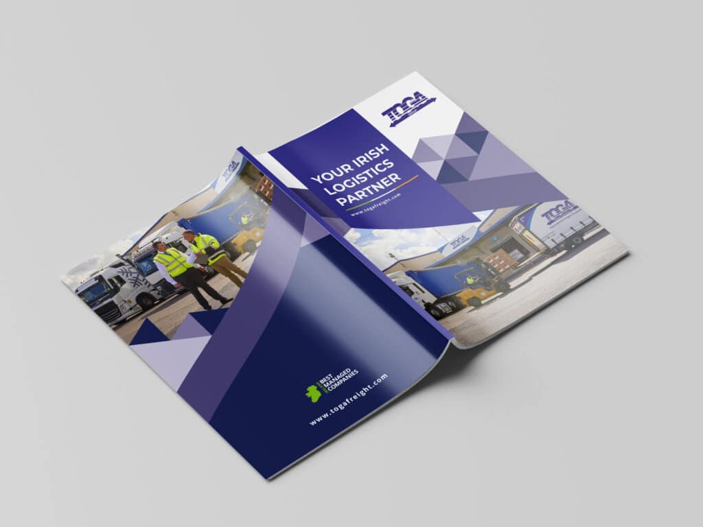 Transport Company Brochure Design-brochure design company in Australia