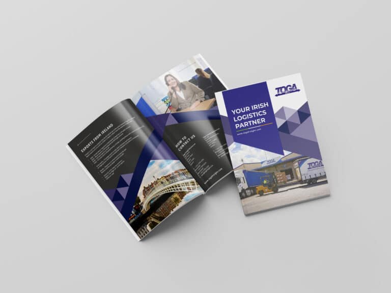 Transport Company Brochure Design-brochure design company in Australia